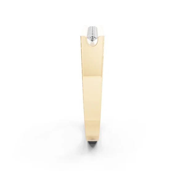 Modern Channel-Set Diamond Band in 14K Gold - Image 12